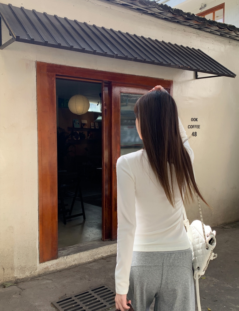 Long sleeve bottoming shirt T-shirt for women