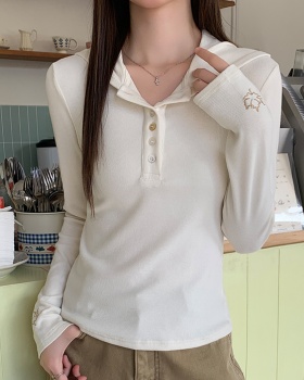 Inside the ride niche T-shirt long sleeve hat for women