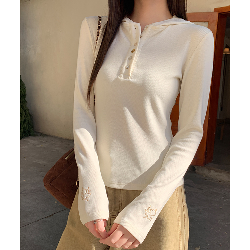 Inside the ride niche T-shirt long sleeve hat for women