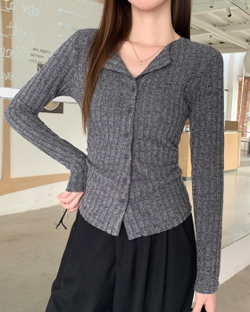 Pinched waist bottoming shirt spicegirl T-shirt