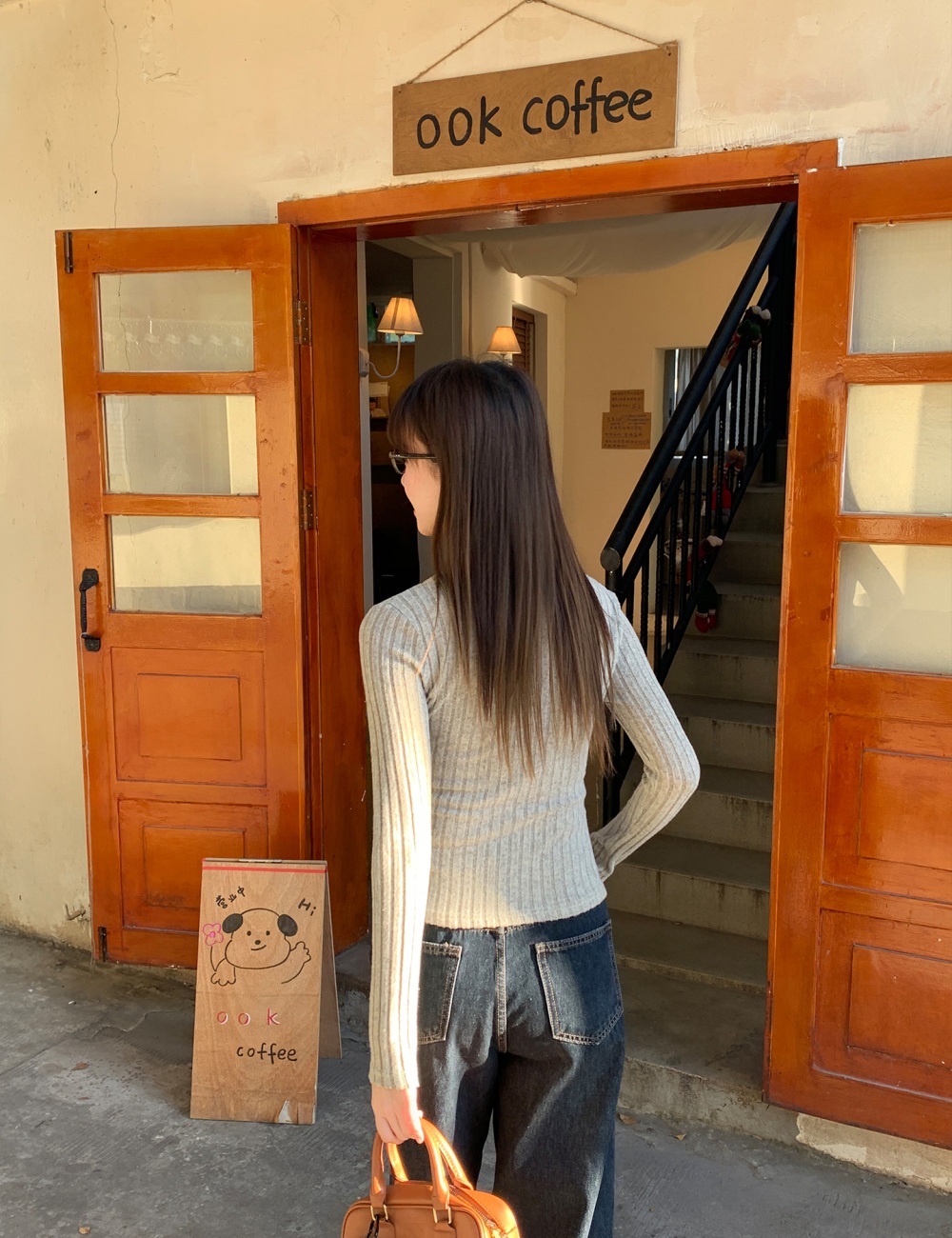 Pinched waist bottoming shirt spicegirl T-shirt