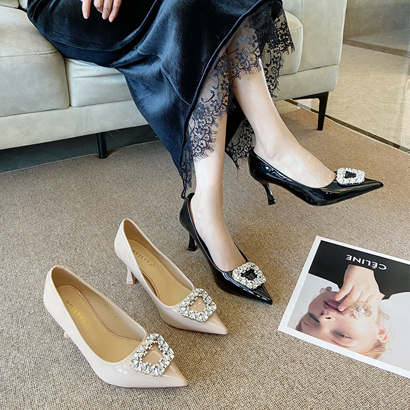 Autumn high-heeled shoes temperament shoes for women