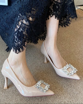 Enticement high-heeled shoes fine-root shoes for women