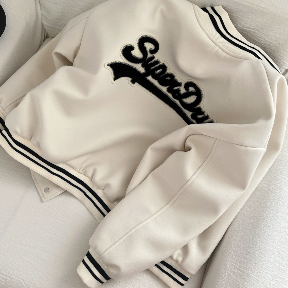 Winter baseball plus cotton coat