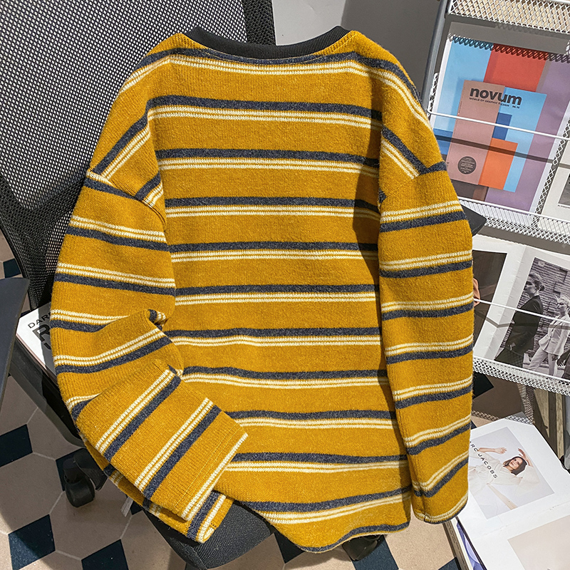 American style round neck bottoming shirt thin tops