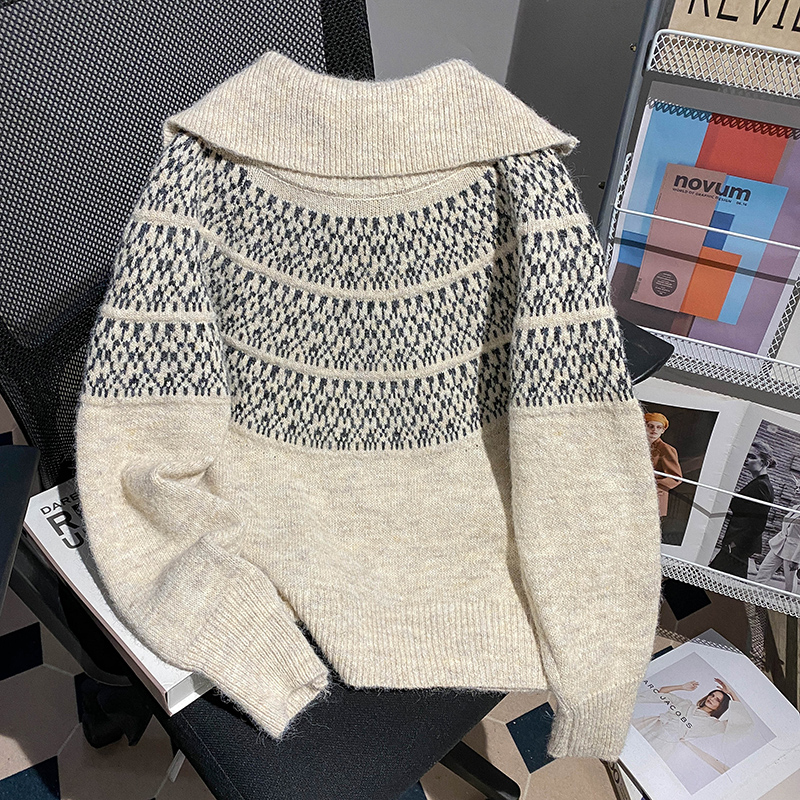 Thermal bottoming shirt sweater for women