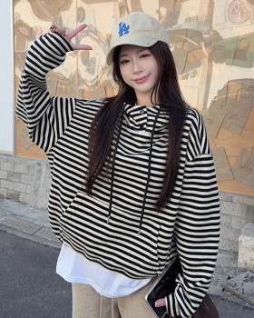 Autumn and winter thermal tops hooded hoodie for women