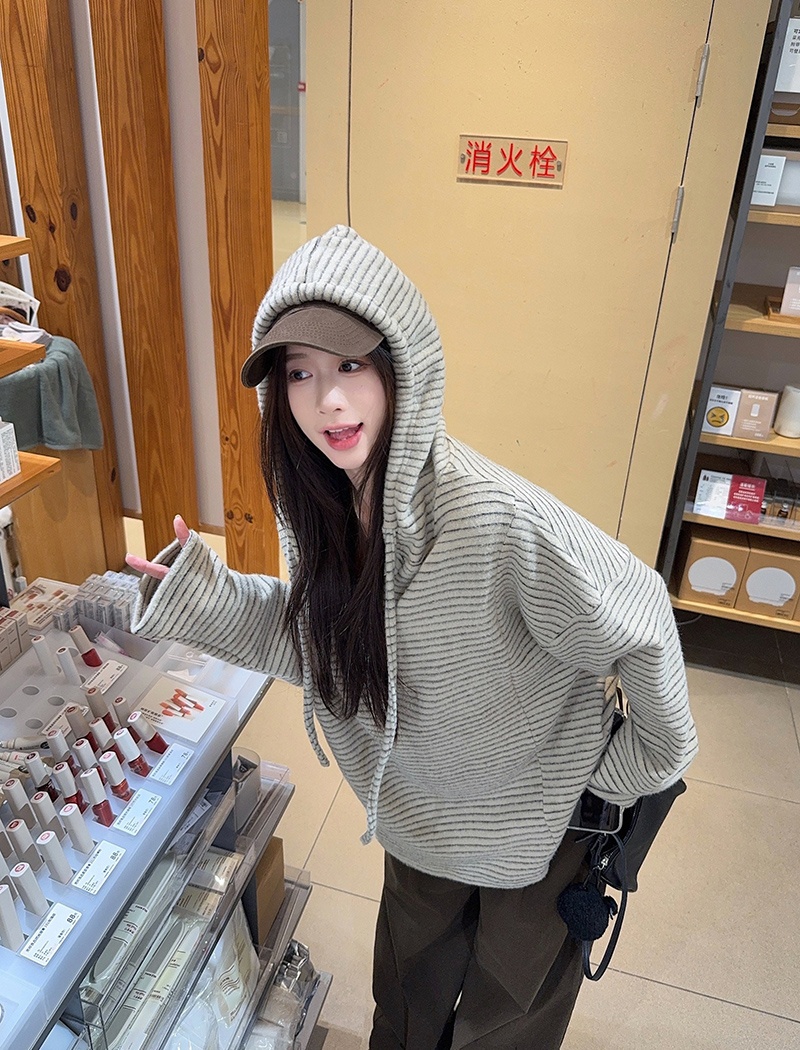 American style tops bottoming shirt for women