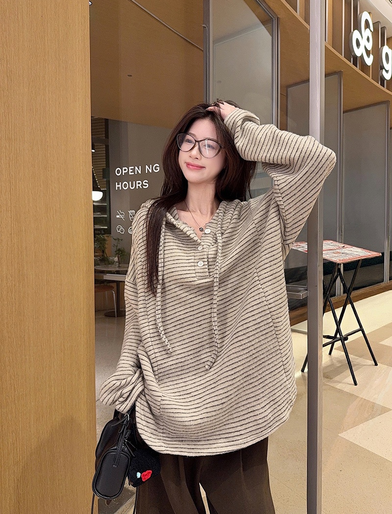 American style tops bottoming shirt for women