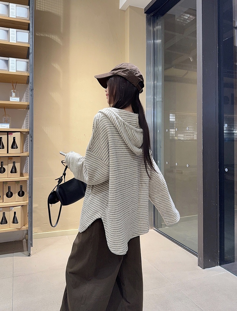 American style tops bottoming shirt for women