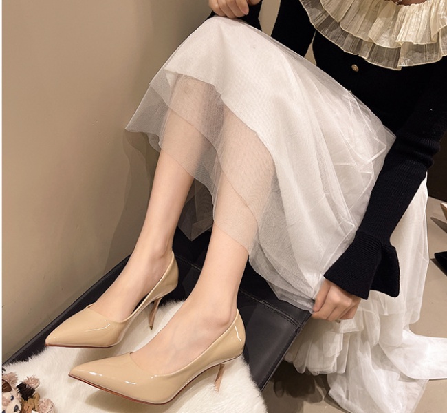 Fine-root high-heeled shoes France style shoes for women