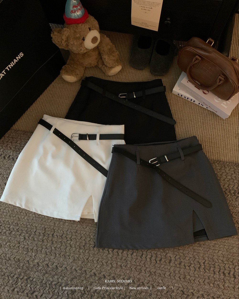 Package hip autumn skirt high waist short skirt for women