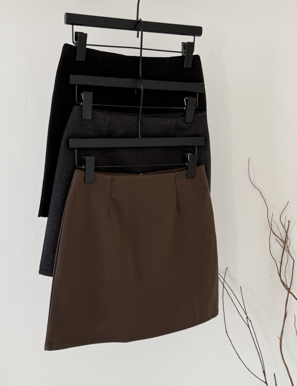 All-match short skirt woolen skirt for women