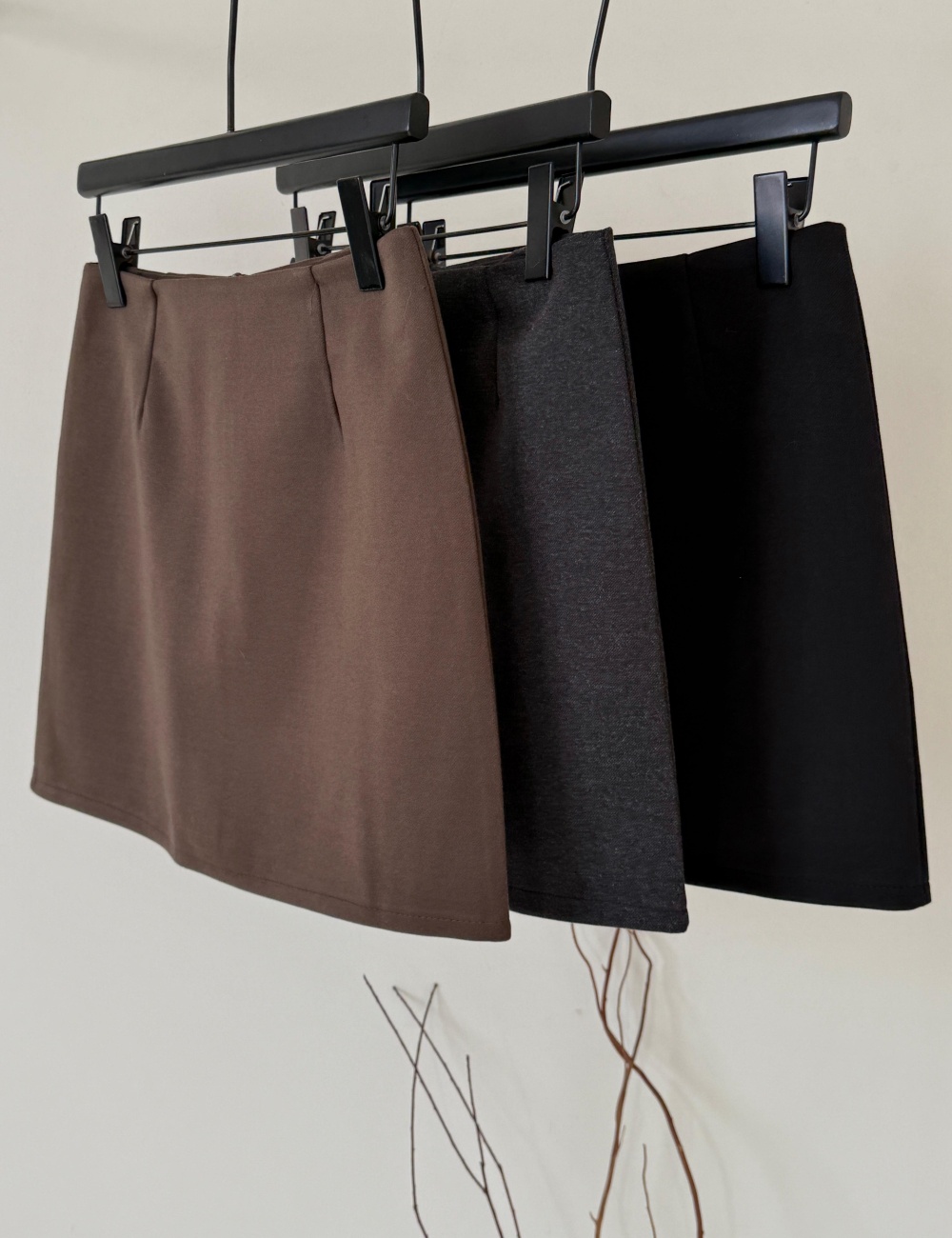 All-match short skirt woolen skirt for women