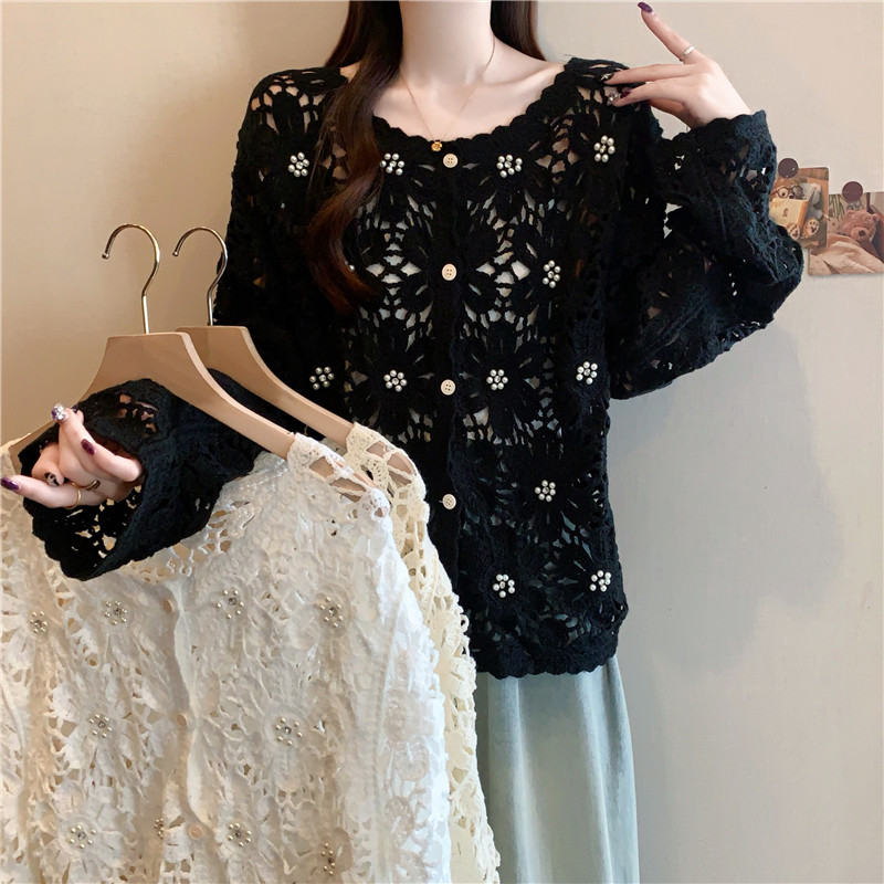 Long sleeve outside the ride smock large yard tops