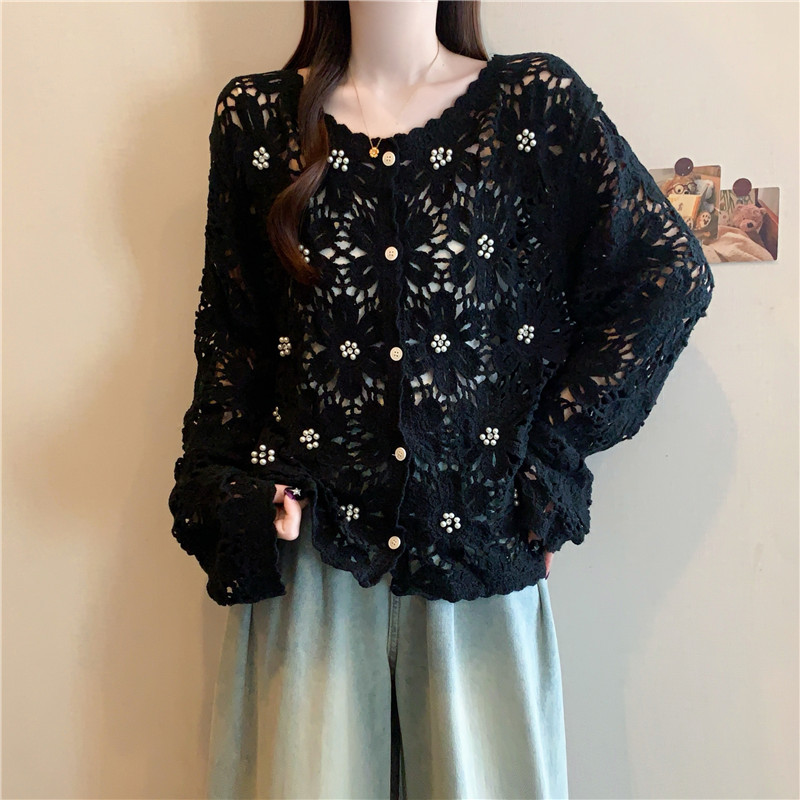 Long sleeve outside the ride smock large yard tops