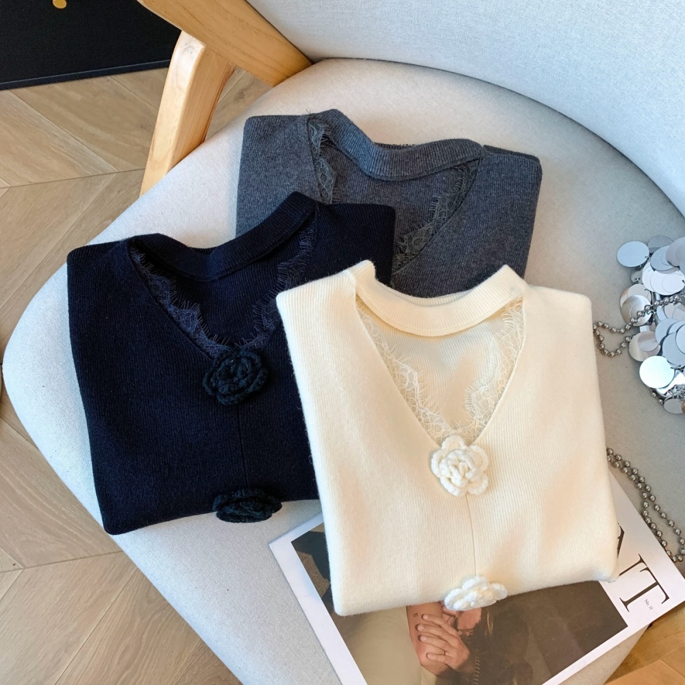 Fashion sweater show young bottoming shirt for women