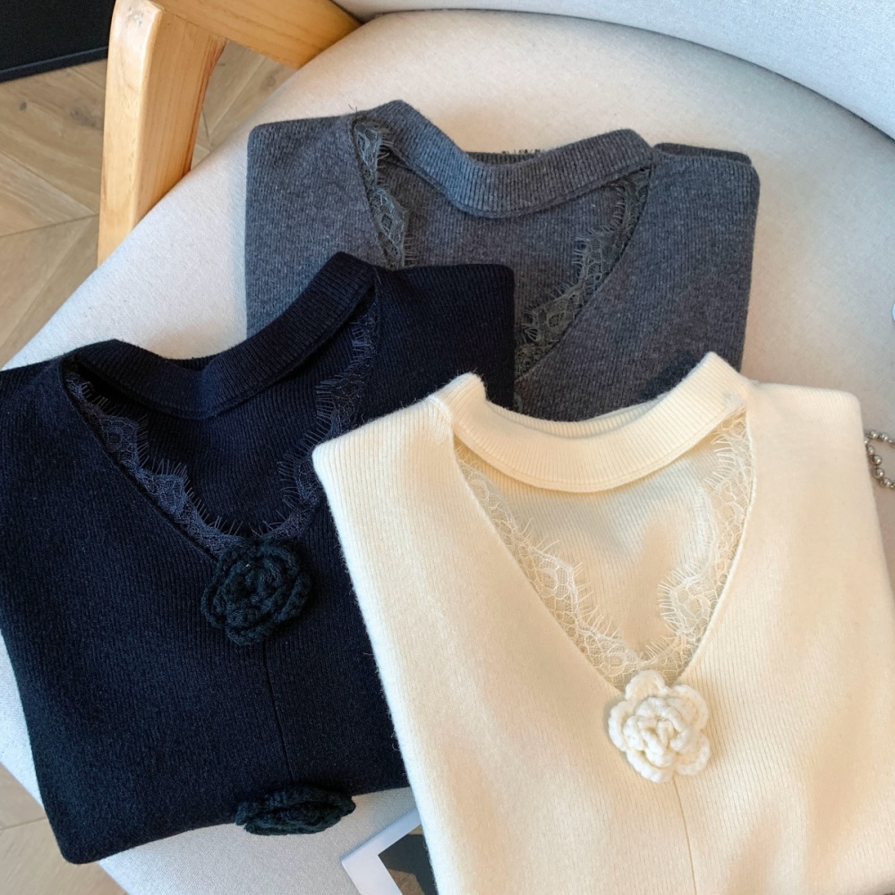 Fashion sweater show young bottoming shirt for women