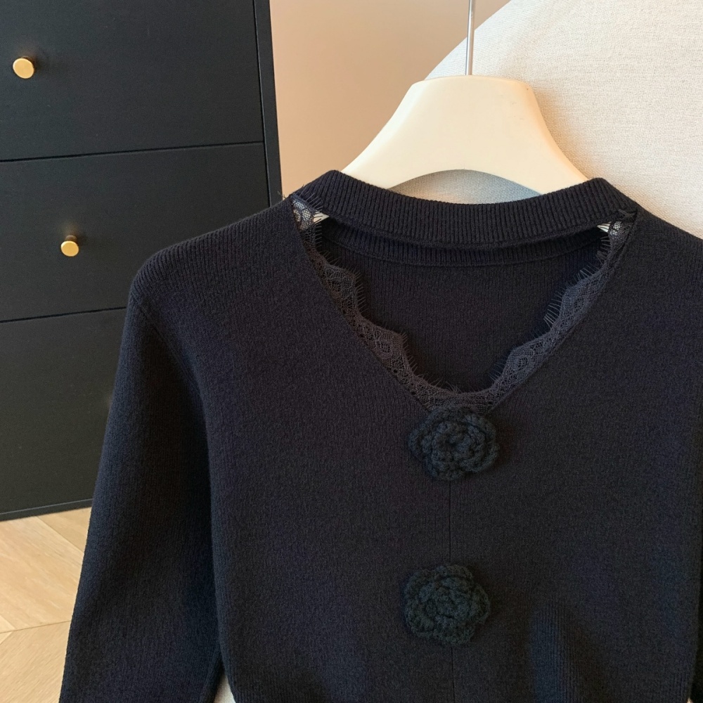 Fashion sweater show young bottoming shirt for women