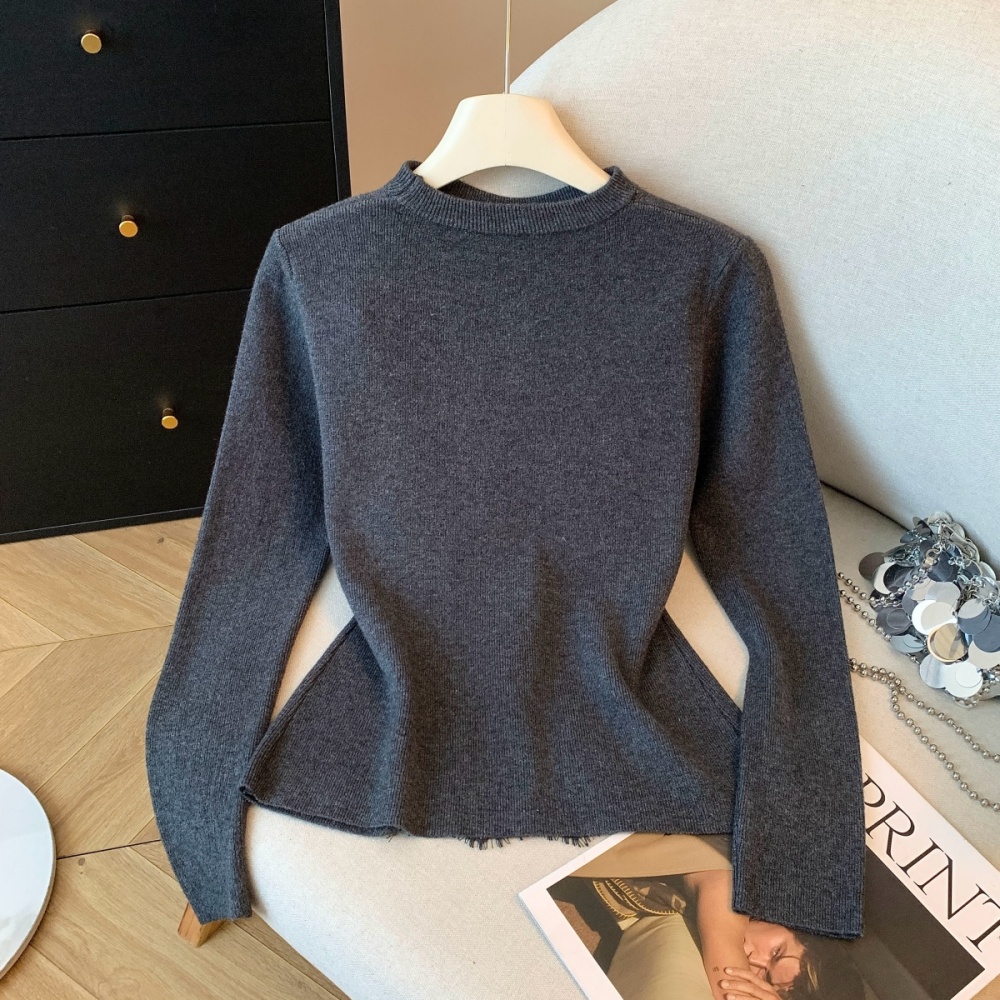 Fashion sweater show young bottoming shirt for women