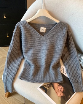 Korean style sweater tops for women
