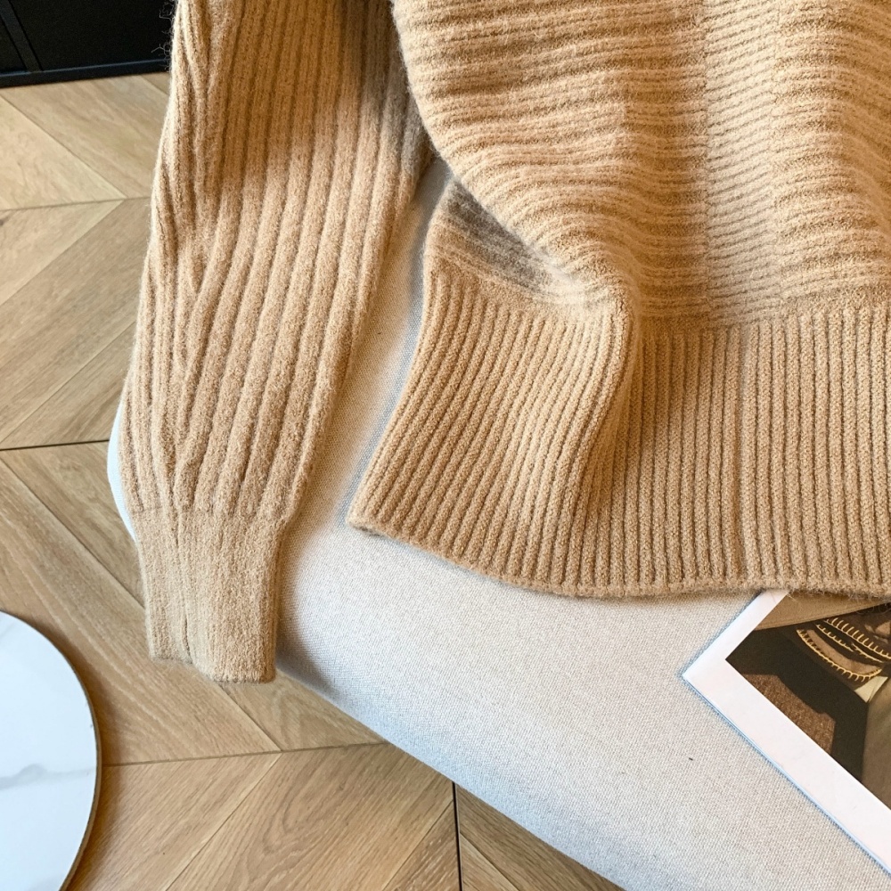 Korean style sweater tops for women