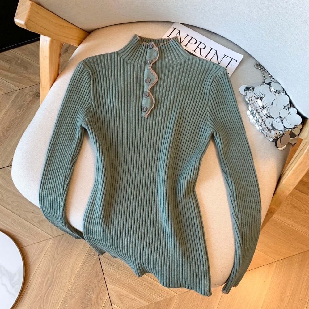 Niche thick bottoming shirt knitted winter sweater
