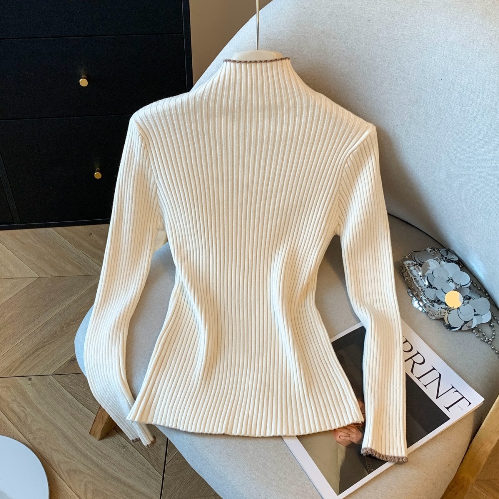 Niche thick bottoming shirt knitted winter sweater