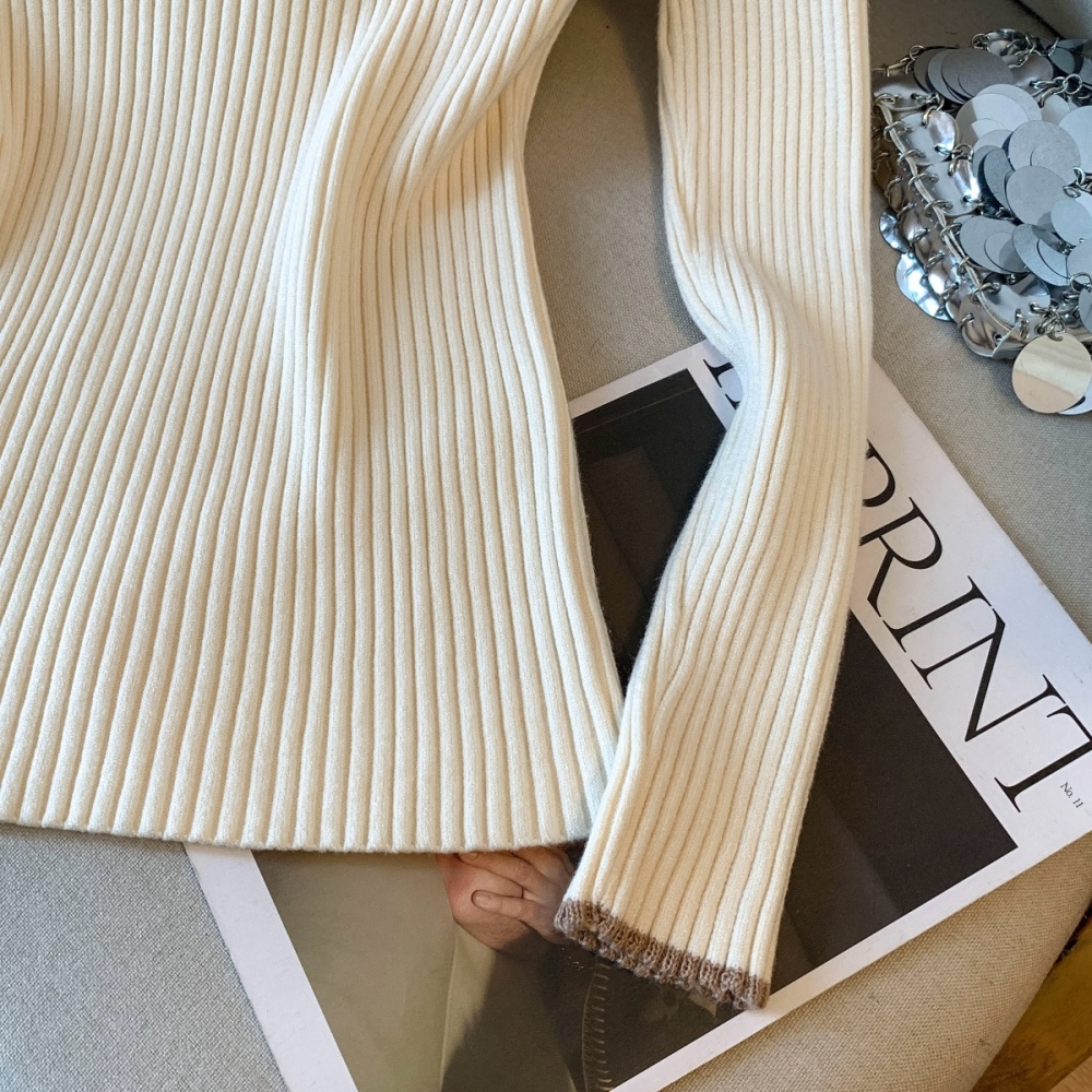 Niche thick bottoming shirt knitted winter sweater