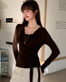 Unique inside the ride T-shirt long sleeve tops for women