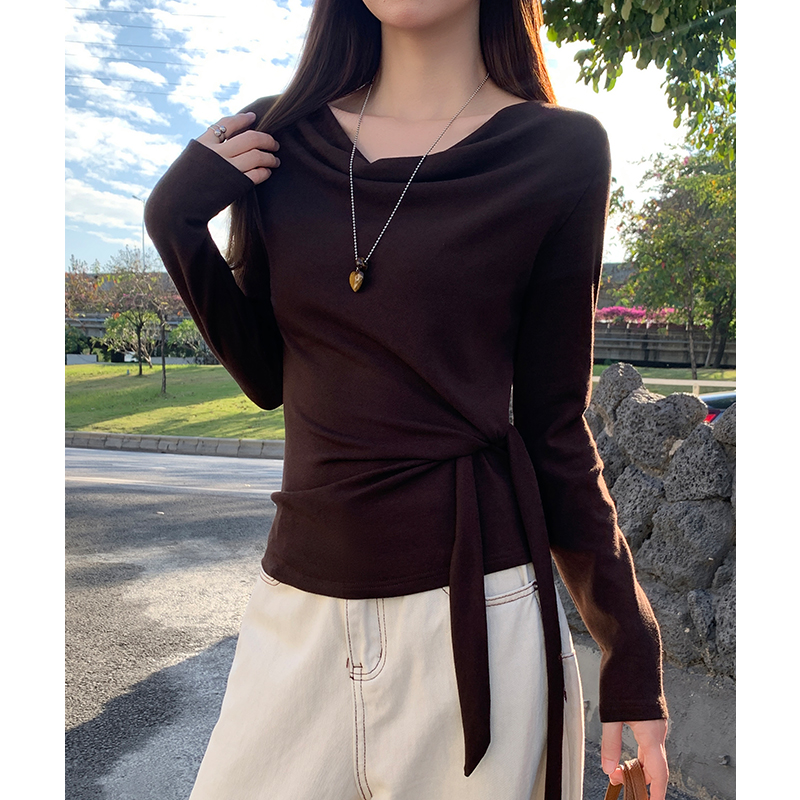 Unique inside the ride T-shirt long sleeve tops for women