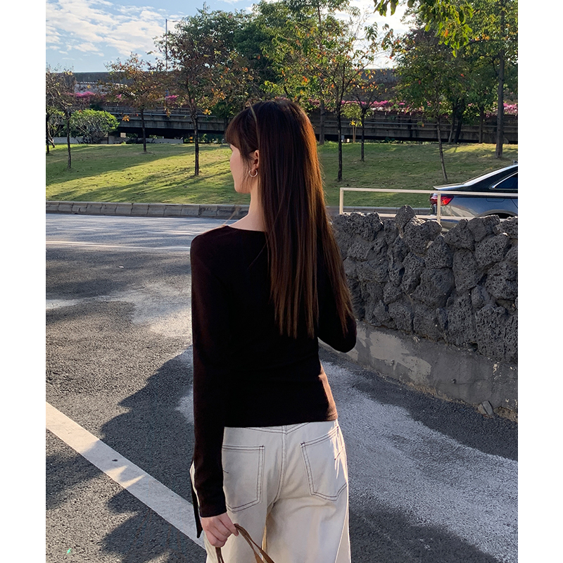 Unique inside the ride T-shirt long sleeve tops for women