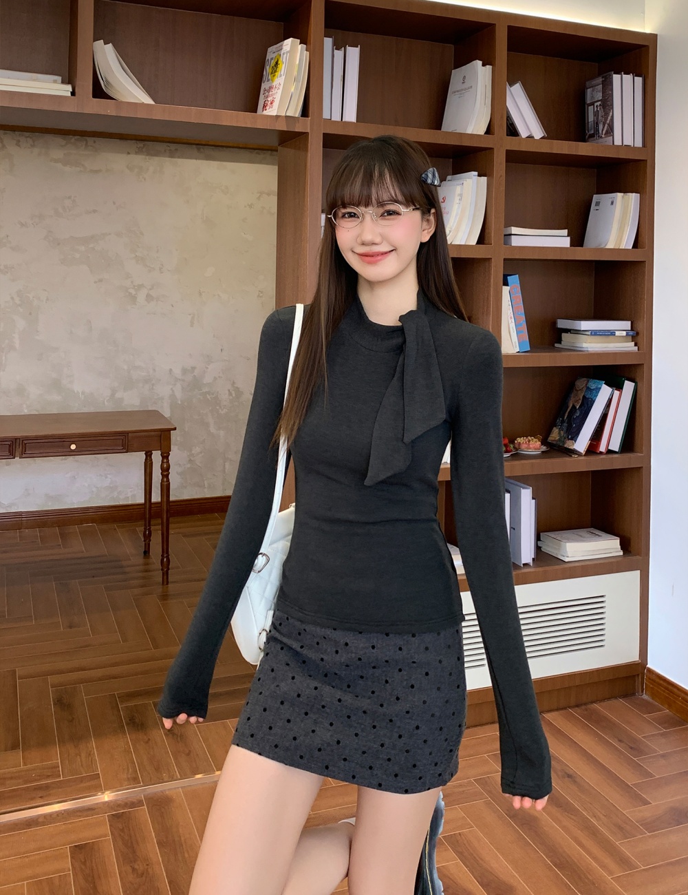 Plus velvet bottoming shirt sueding tops