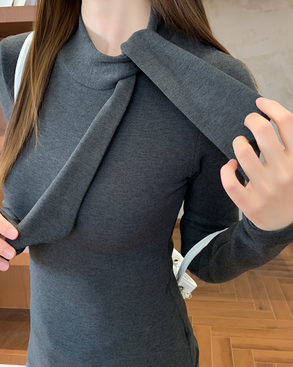 Plus velvet bottoming shirt sueding tops