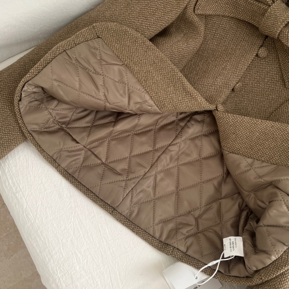 Winter business suit woolen jacket a set for women