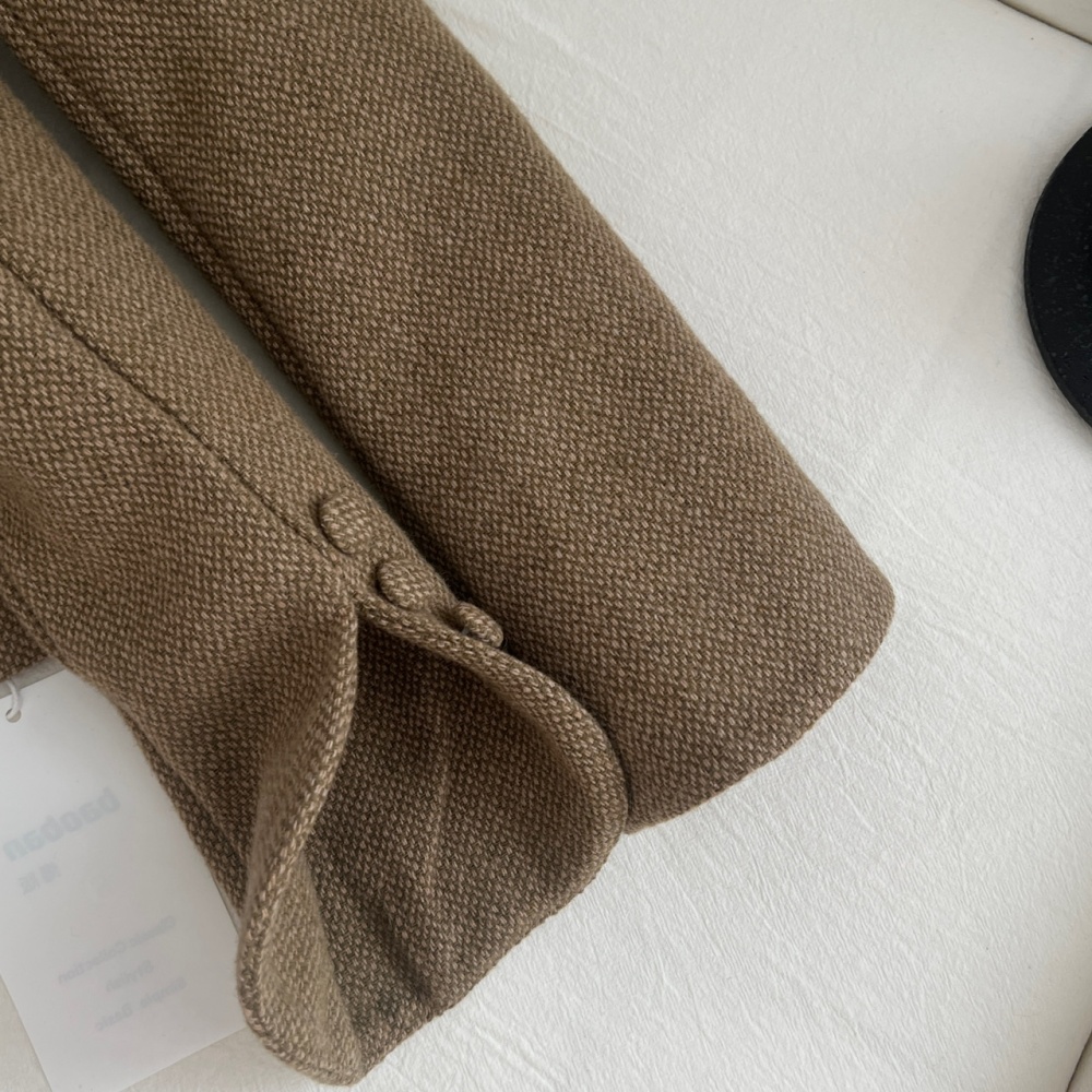 Winter business suit woolen jacket a set for women