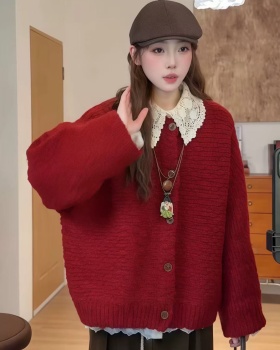 Spring chanelstyle sweater knitted cardigan