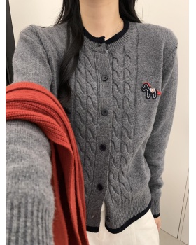 Cubs sweater all-match cardigan for women