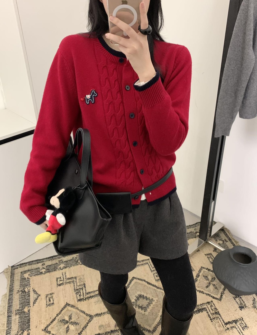 Cubs sweater all-match cardigan for women