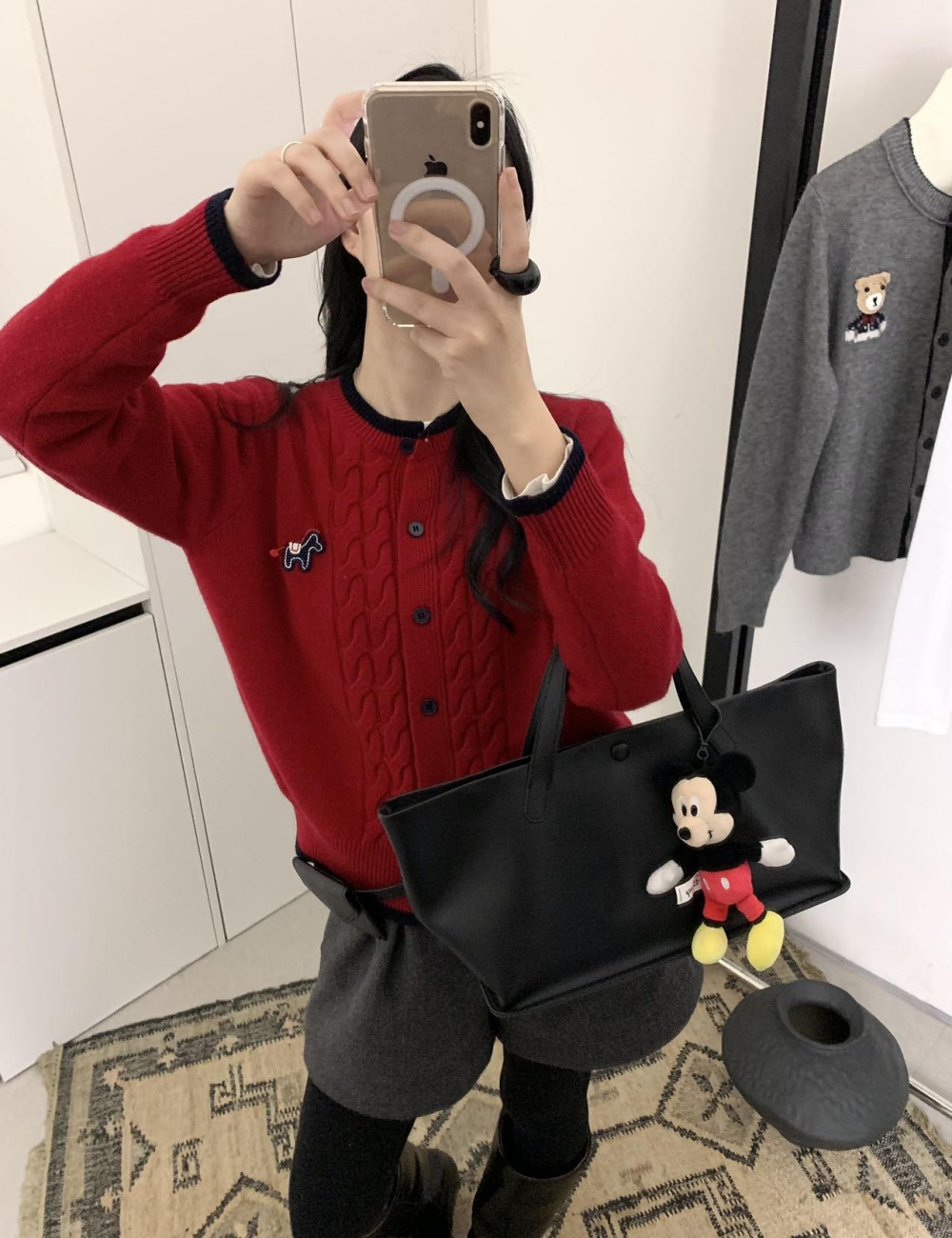 Cubs sweater all-match cardigan for women