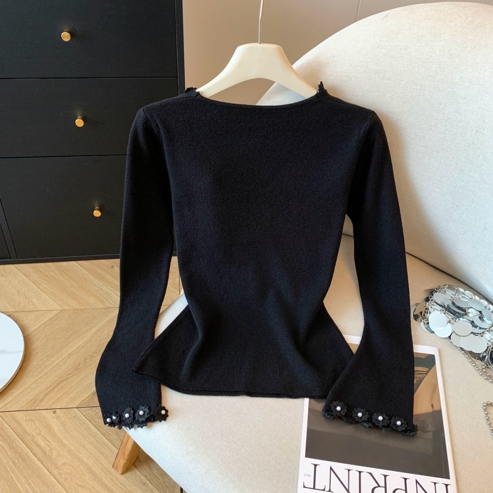 Cozy chanelstyle colors bottoming all-match sweater