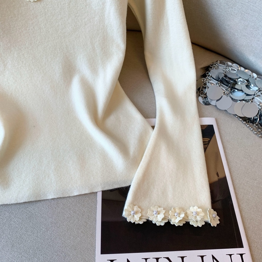 Cozy chanelstyle colors bottoming all-match sweater