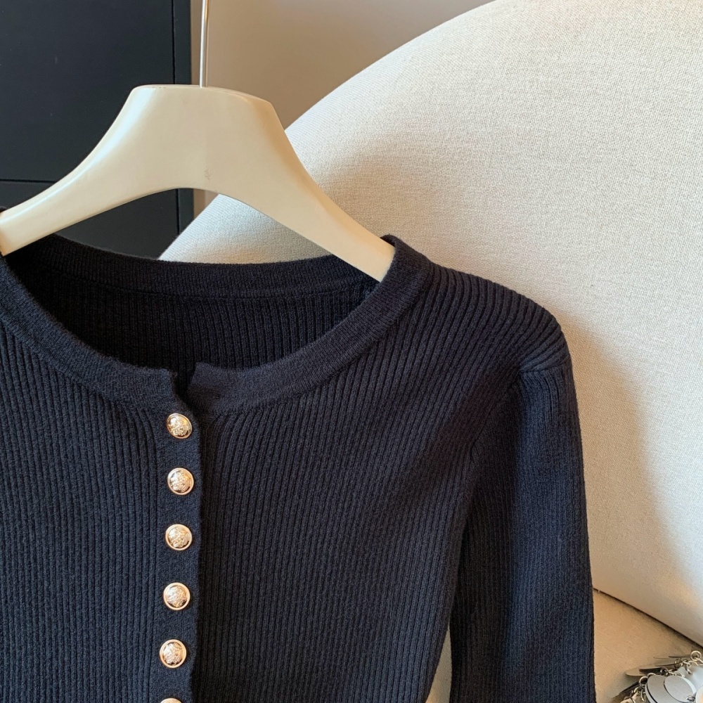 Round neck winter tops inside the ride sweater for women