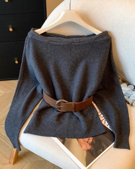 France style sweater autumn and winter tops for women