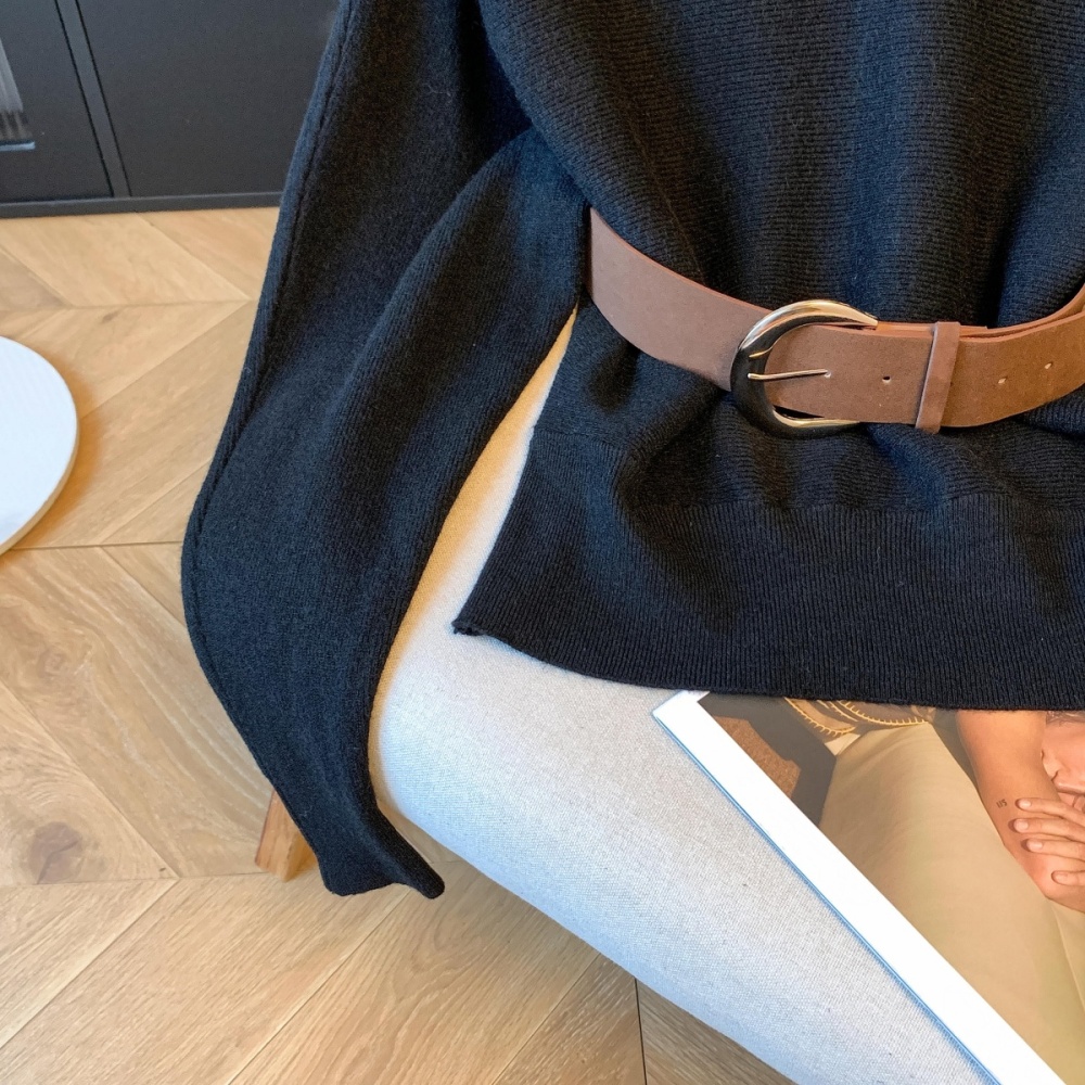 France style sweater autumn and winter tops for women