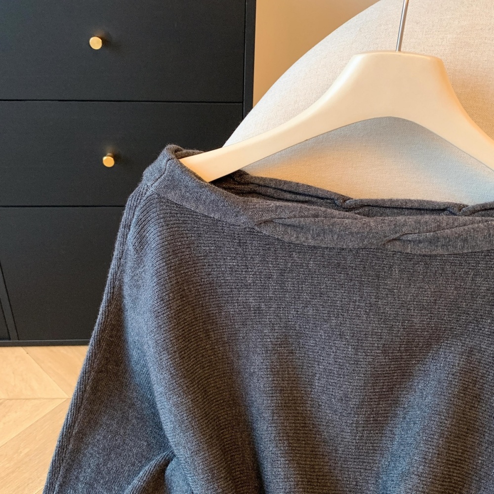 France style sweater autumn and winter tops for women