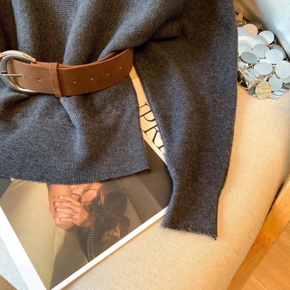 France style sweater autumn and winter tops for women