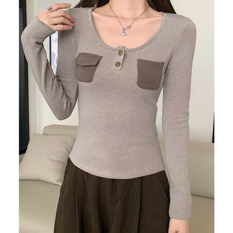 Autumn and winter bottoming shirt T-shirt for women