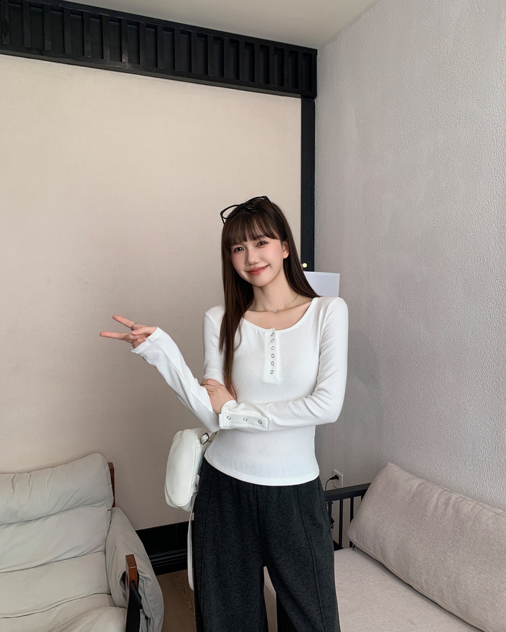 Plus velvet bottoming shirt T-shirt for women