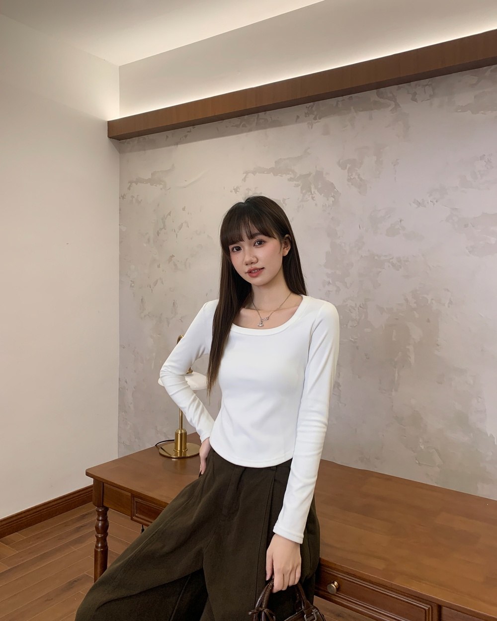 Inside the ride T-shirt bottoming shirt